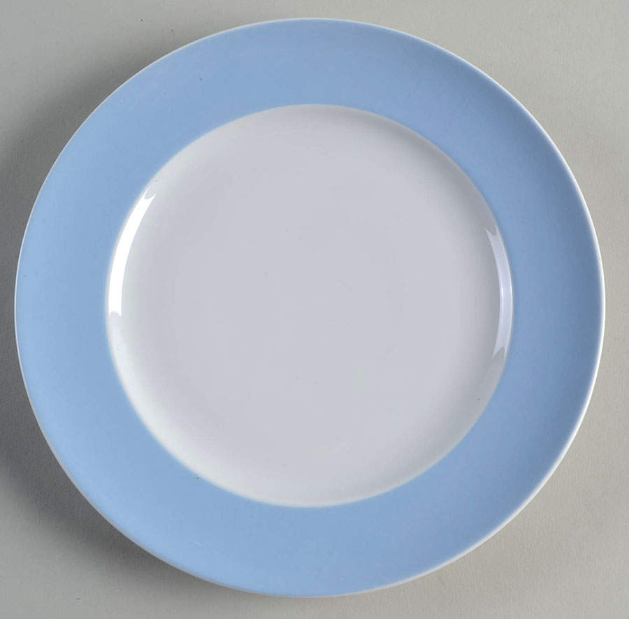 Sunny Day Pastel Blue Salad Plate by Thomas-1
