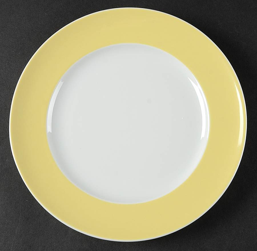 Sunny Day Pastel Yellow Salad Plate by Thomas-1