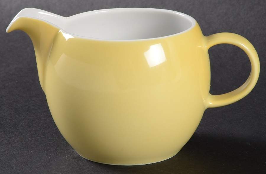 Sunny Day Pastel Yellow Creamer by Thomas-1