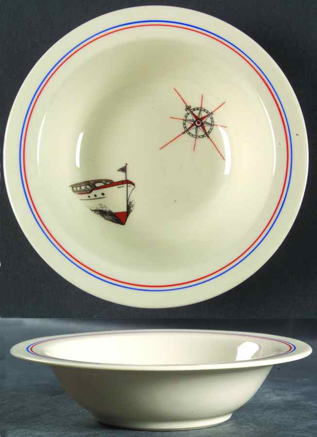 TAT29 (No Trim) Rim Cereal Bowl by Tatler of Trenton-1