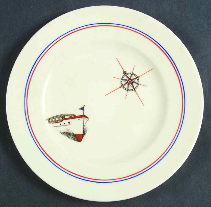 TAT29 (No Trim) Salad Plate by Tatler of Trenton-1