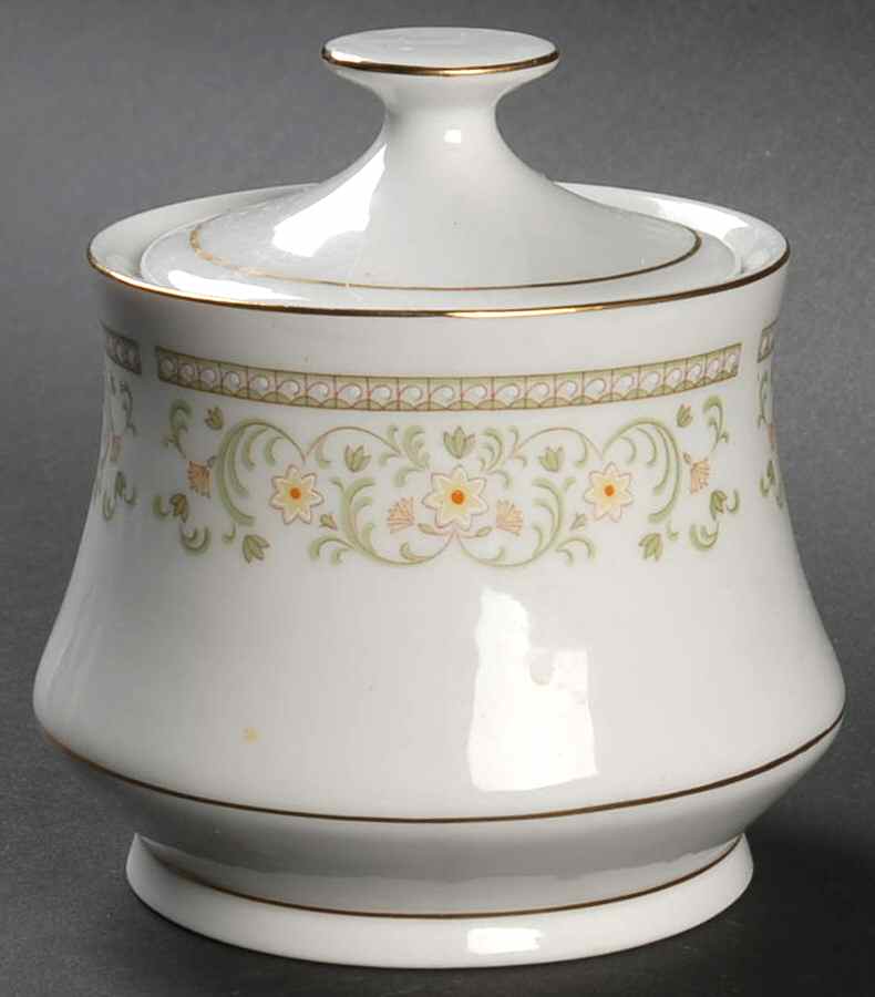 Imperial Sugar Bowl & Lid by Tientsin-1