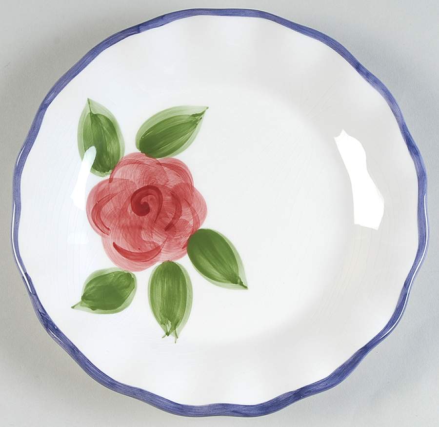 Ripple Salad/Dessert Plate by Tabletops Unlimited-1
