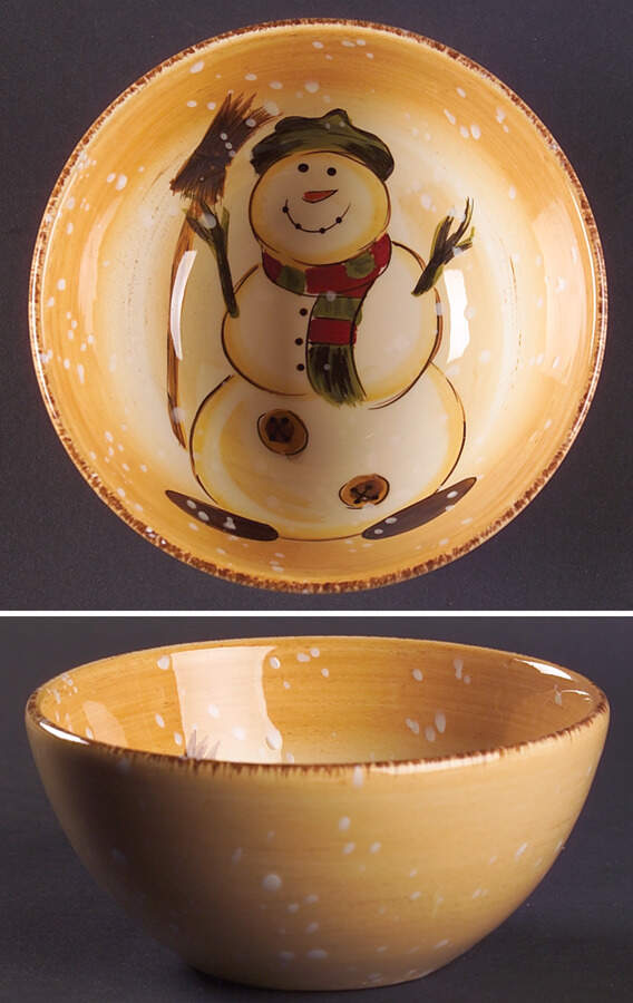 Winter Wonderland Coupe Soup Bowl by Tabletops Unlimited-1