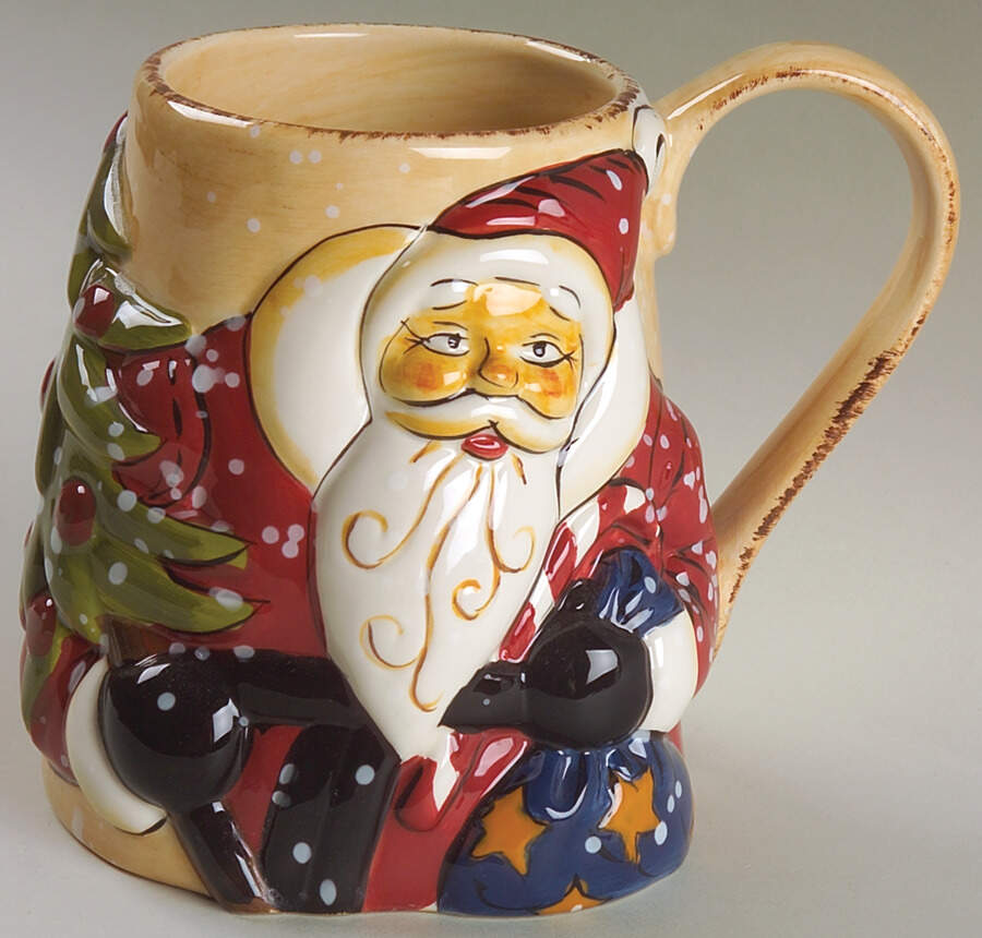 Winter Wonderland Embossed Mug by Tabletops Unlimited-1