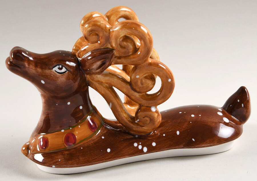 Winter Wonderland Sculpted Candy Dish, Lid Only by Tabletops Unlimited-1