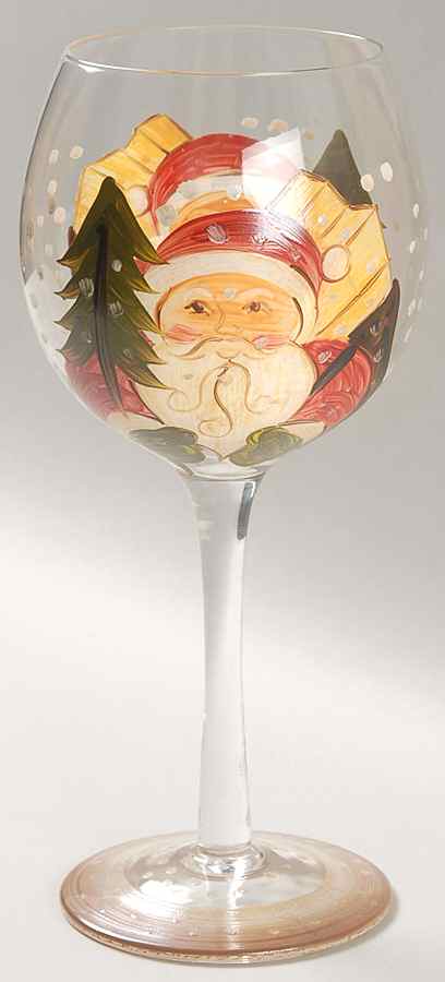 Winter Wonderland Glassware-Wine Balloon by Tabletops Unlimited-1