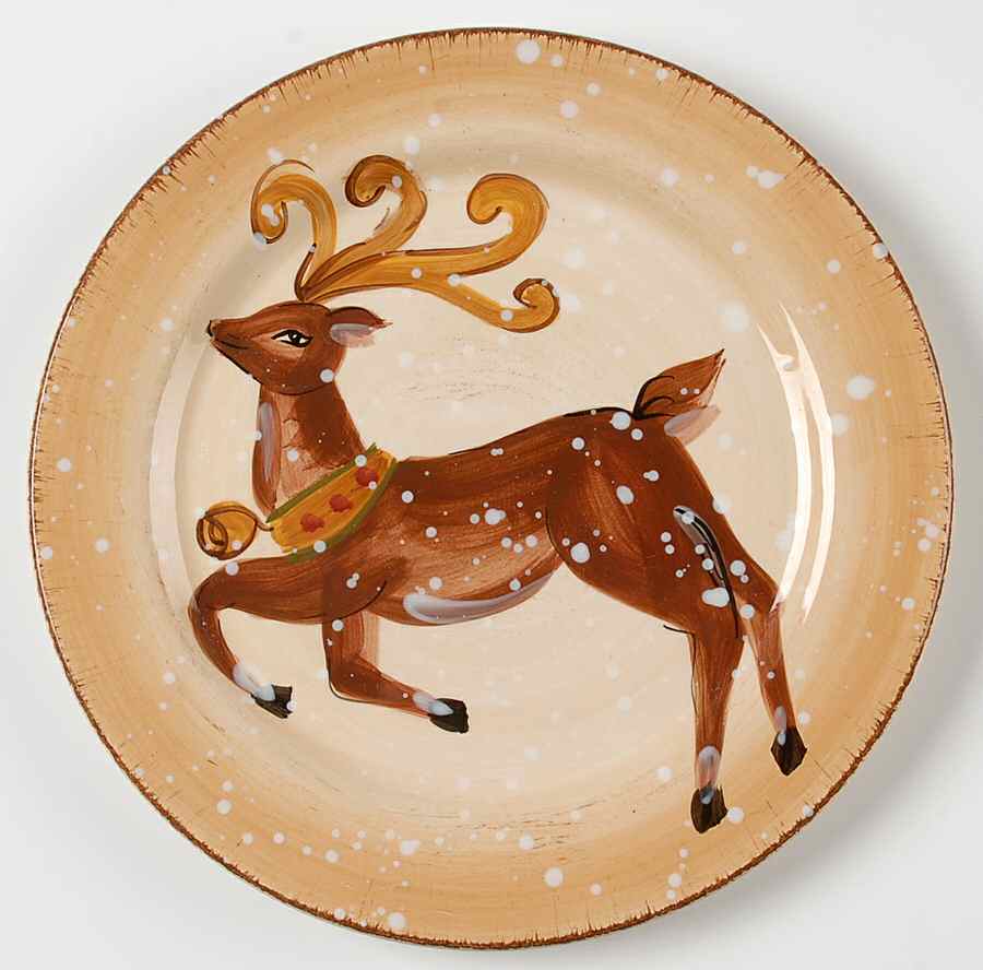 Winter Wonderland Salad Plate by Tabletops Unlimited-1