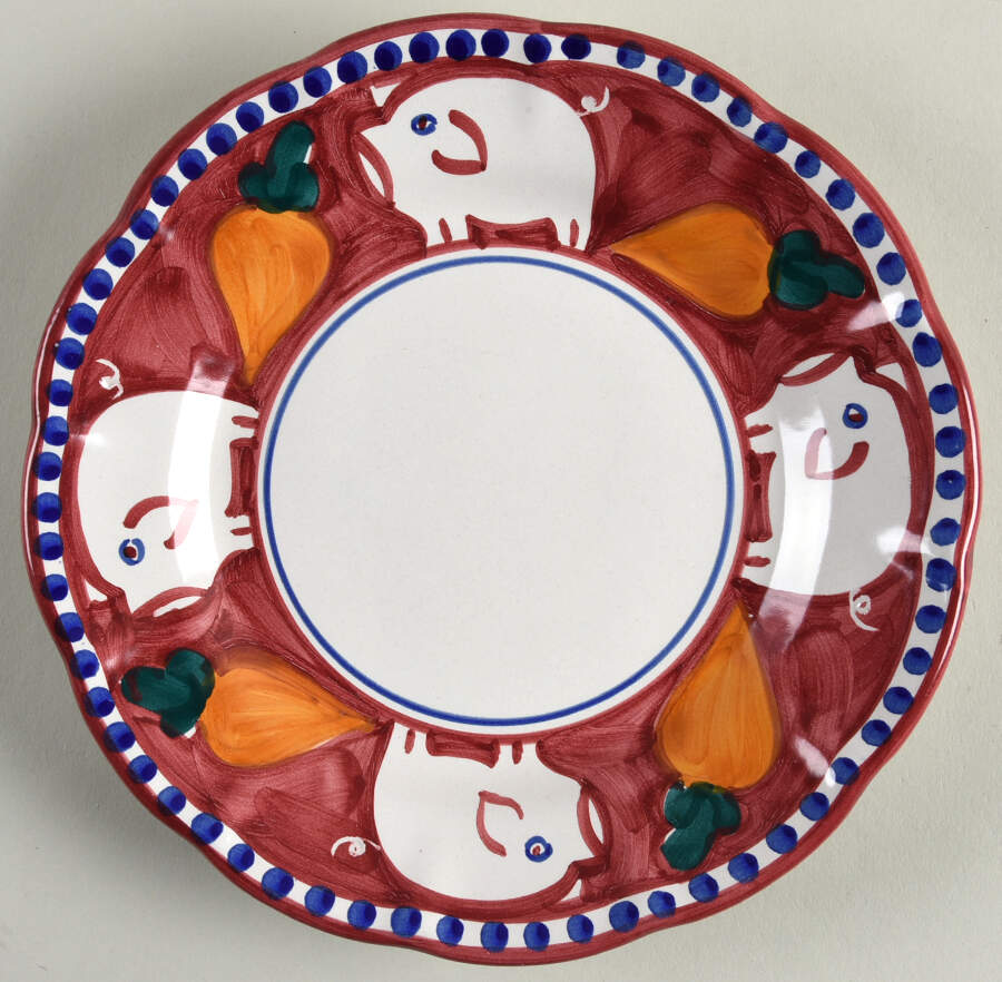 Solimene (Made in Italy, Dishwasher Safe) Salad Plate by Target-1