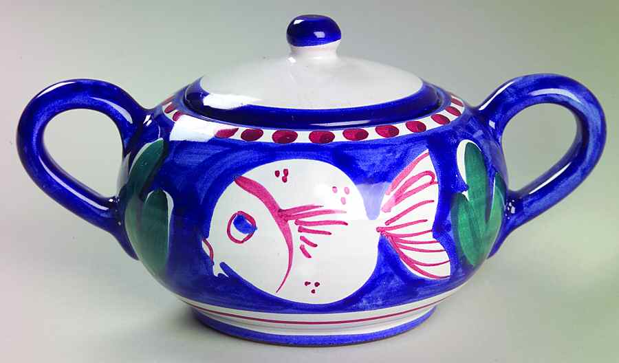 Solimene (Made in Italy, Dishwasher Safe) Sugar Bowl & Lid by Target-1