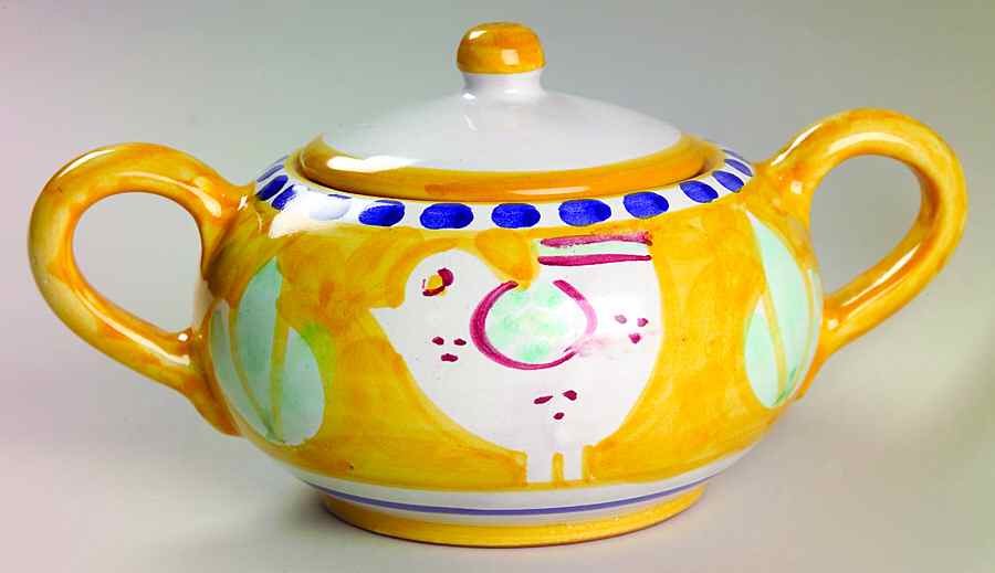 Solimene (Made in Italy, Dishwasher Safe) Sugar Bowl & Lid by Target-1