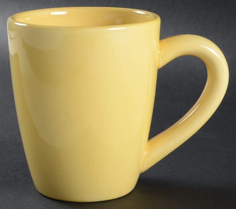 Corsica Lemon (Yellow) Mug by Tabletops Unlimited-1