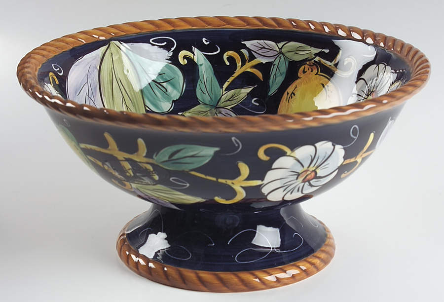 Villa Bellagio Footed Bowl by Tabletops Unlimited-1