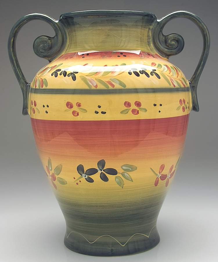 La Province 16" Handled Vase by Tabletops Unlimited-1