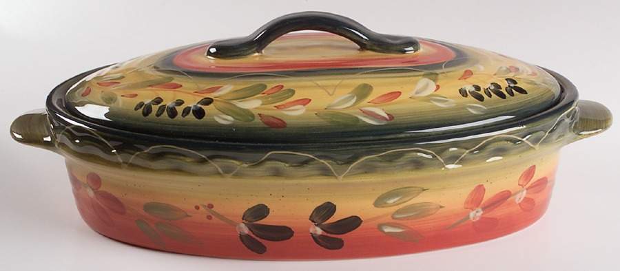 La Province 3 Quart Oval Covered Casserole by Tabletops Unlimited-1