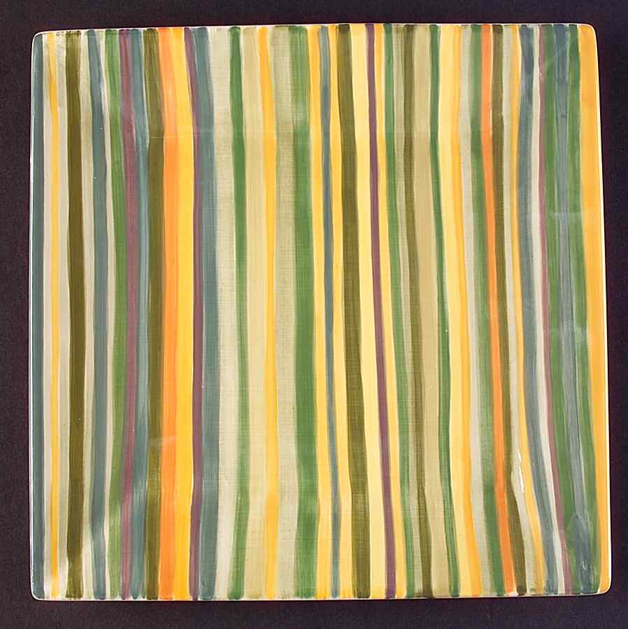 Aurora Square Dinner Plate by Tabletops Unlimited-1