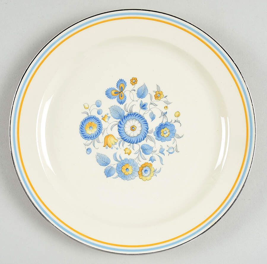 TST891 Salad Plate by Taylor, Smith & Taylor (Ts&T)-1