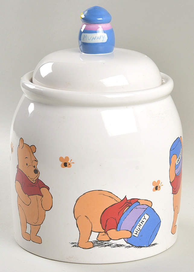 Classic Pooh Cookie Jar & Lid by Treasure Craft-1