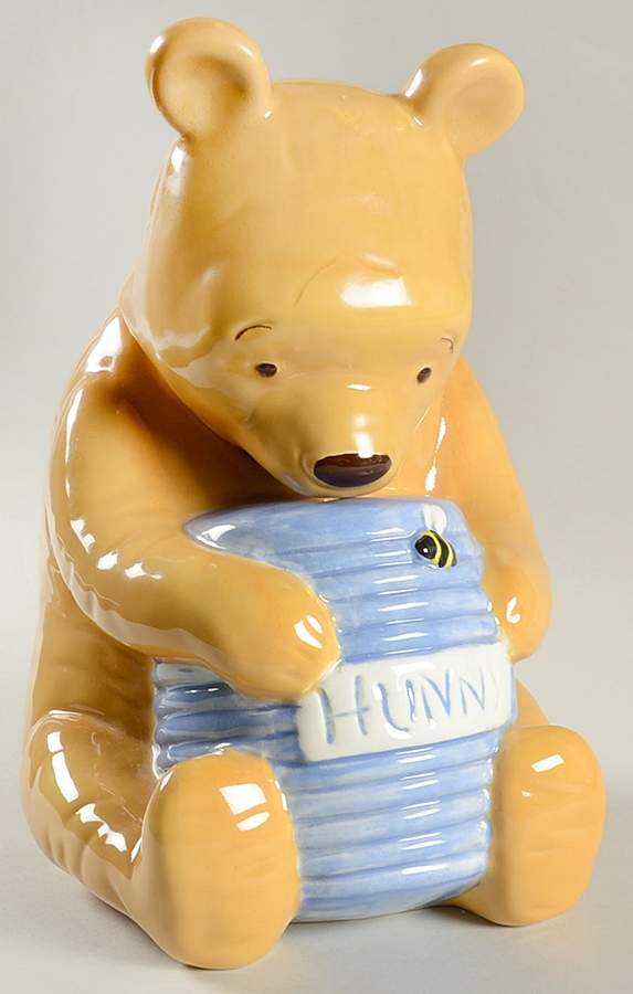 Classic Pooh Figural Cookie Jar & Lid by Treasure Craft-1