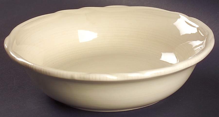Octavia Hill (Solid Cream) Coupe Soup Bowl by Tracy Porter-1