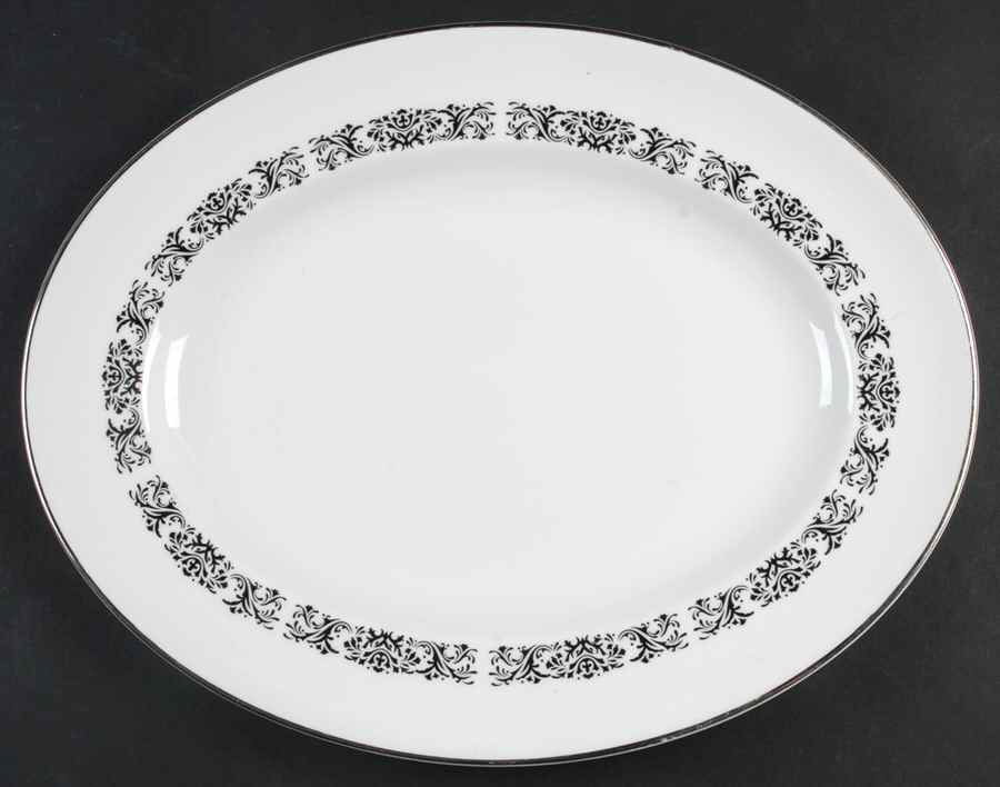 Monarch 13" Oval Serving Platter by Tuscan - Royal Tuscan-1