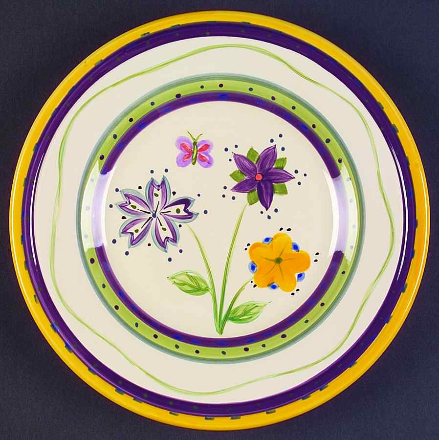 Holland Flower Salad Plate by Tabletops Unlimited-1
