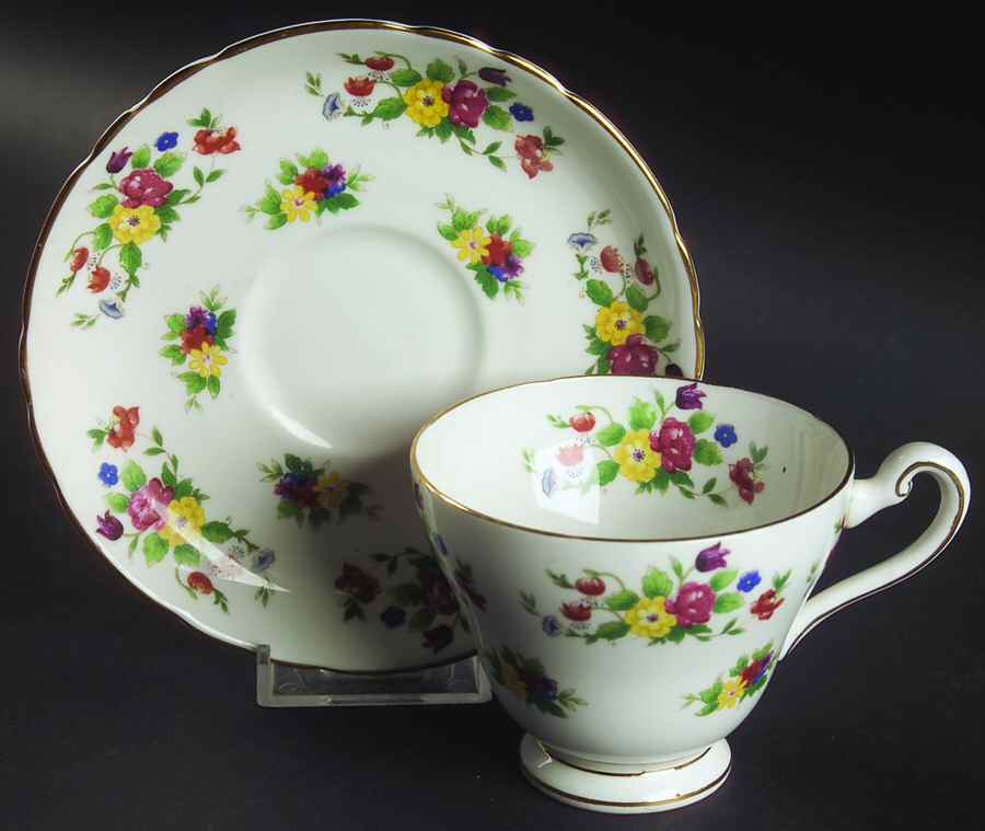 C9999 Footed Cup & Saucer Set by Tuscan - Royal Tuscan-1