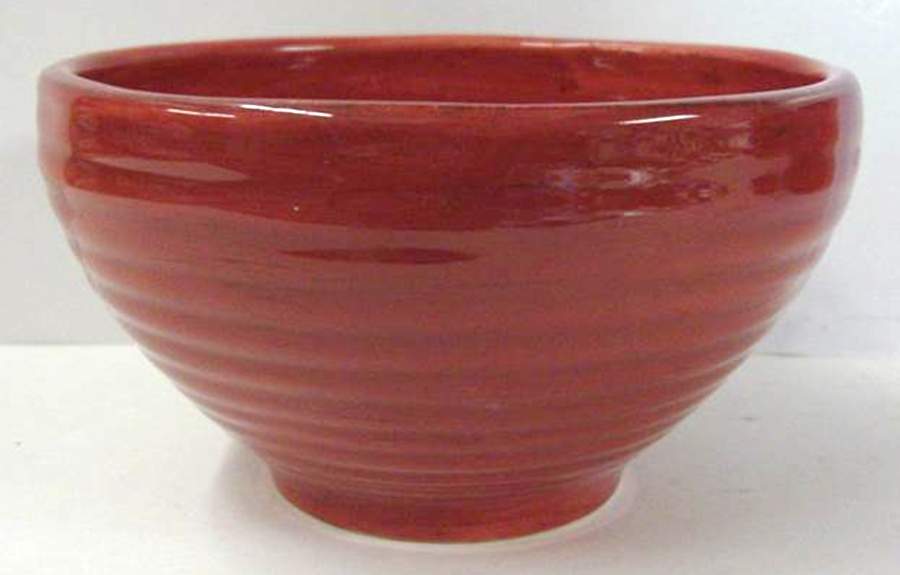 Rustico Red Coupe Cereal Bowl by Tabletops Unlimited-1