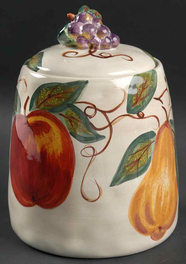 Venetian Small Canister & Lid by Tabletops Unlimited-1