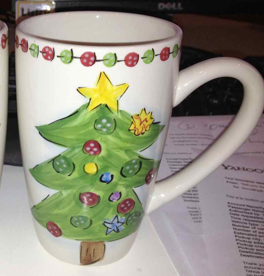 Holiday Cheer Mug by Tabletops Unlimited-1