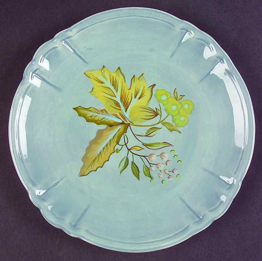 Laurel Leaf Salad Plate by Tracy Porter-1