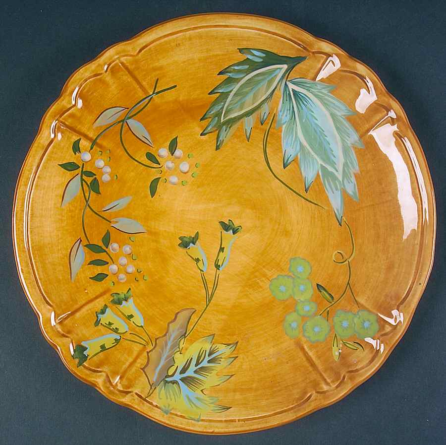Laurel Leaf Dinner Plate by Tracy Porter-1