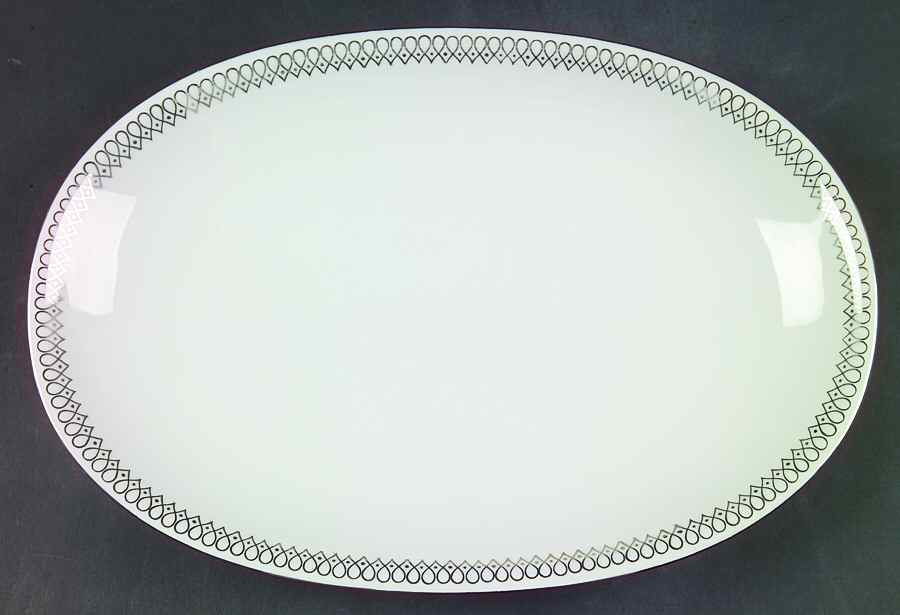 TRC4 13" Oval Serving Platter by Treasure Chest-1