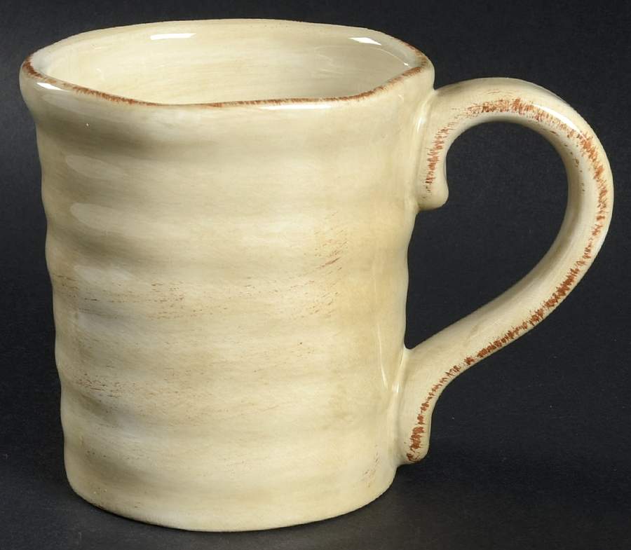Campagnolo Beige Mug by Tabletops Unlimited-1