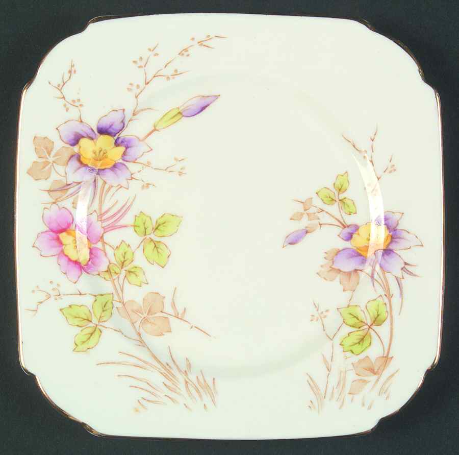 TKE13 Square Bread & Butter Plate by Taylor & Kent-1