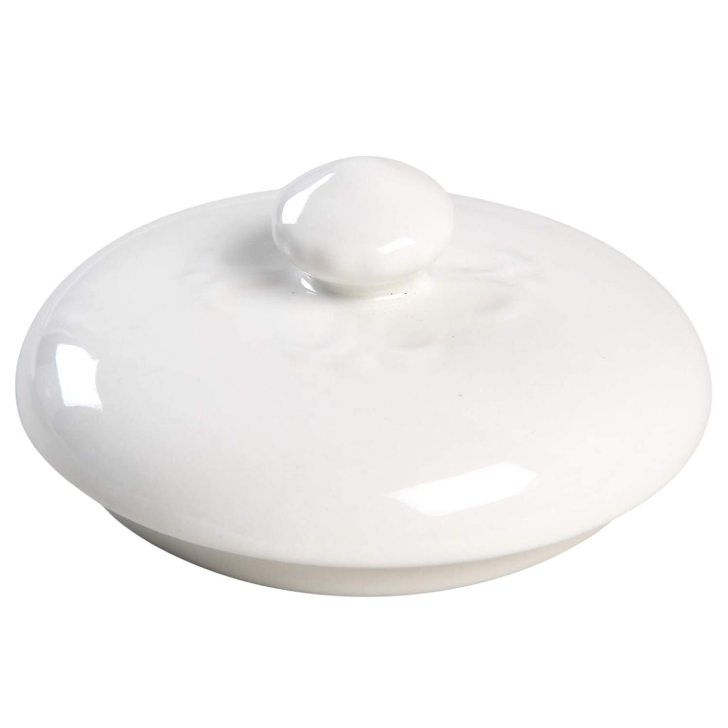 Versailles White Lid for Sugar Bowl by Tabletops Unlimited-1