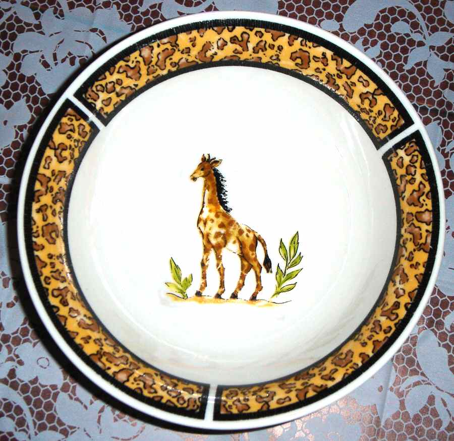 Safari Rim Soup Bowl by Tabletops Unlimited-1