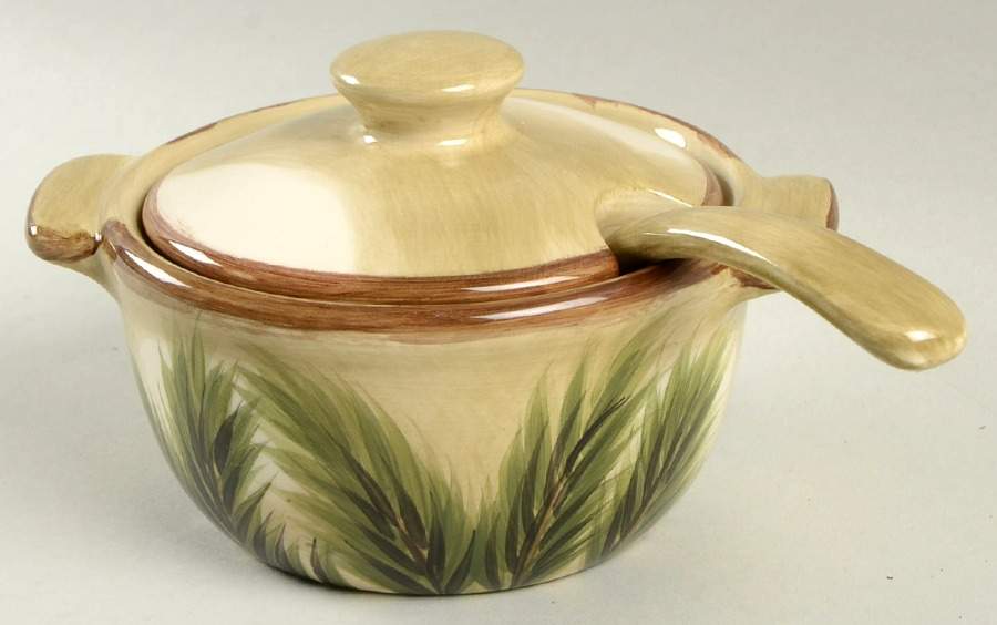 Kona Parmesan Pot & Lid w/Spoon by Tabletops Unlimited-1