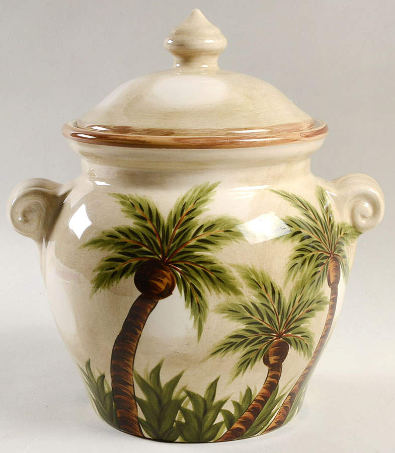 Kona Cookie Jar & Lid by Tabletops Unlimited-1