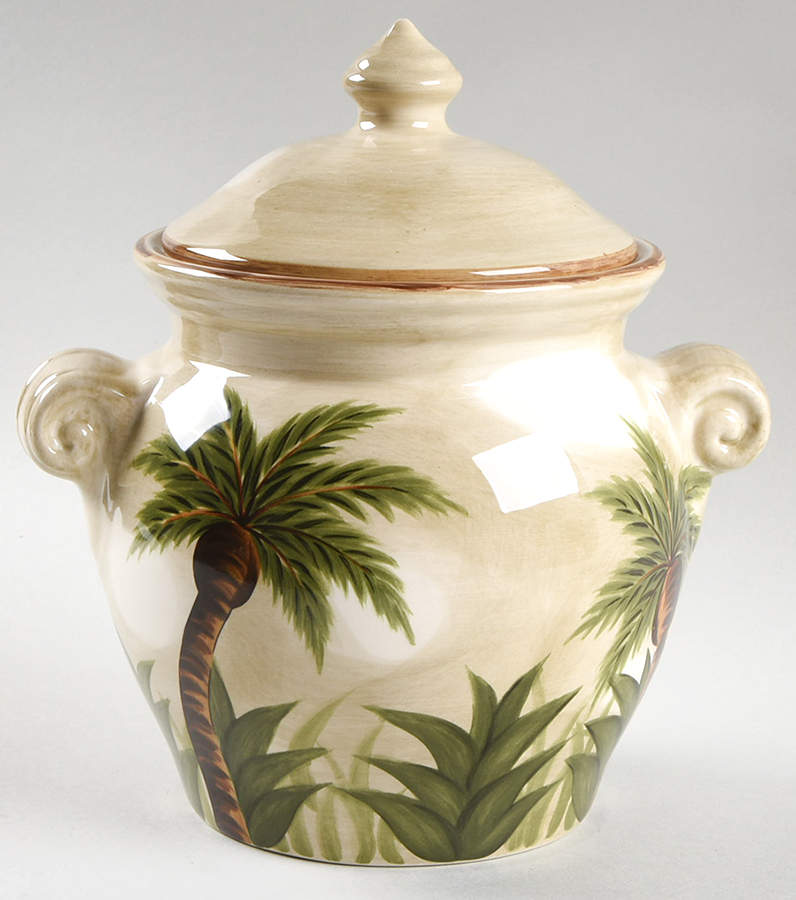 Kona Cookie Jar & Lid by Tabletops Unlimited-1