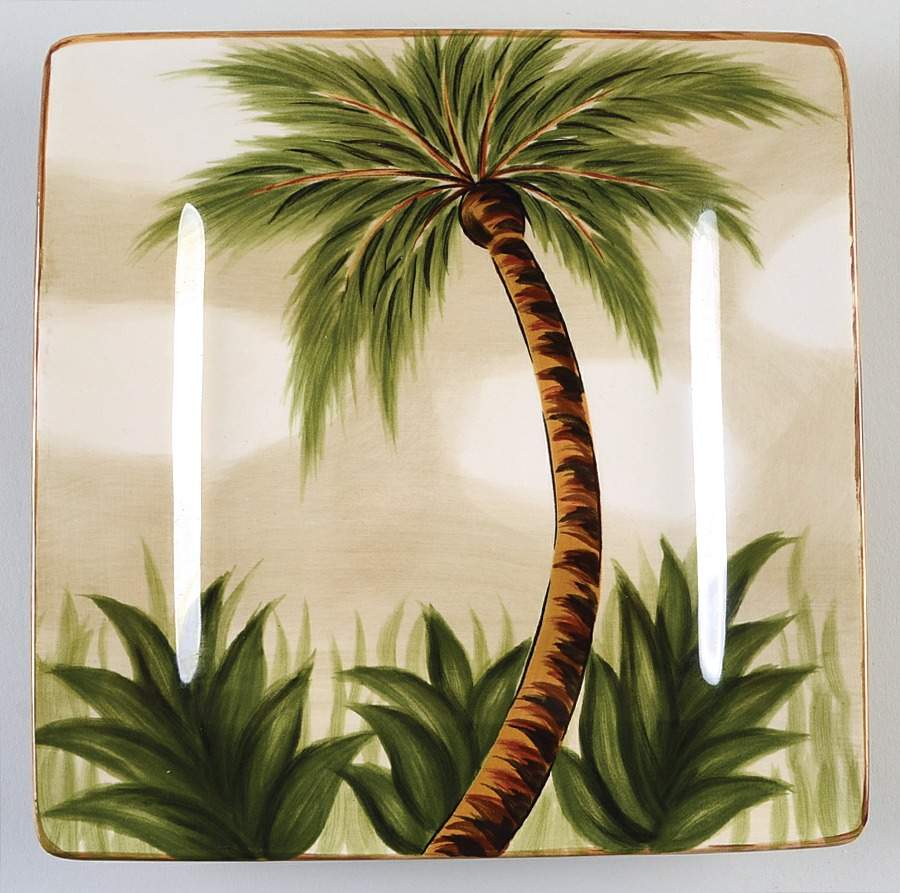 Kona Square Salad Plate by Tabletops Unlimited-1