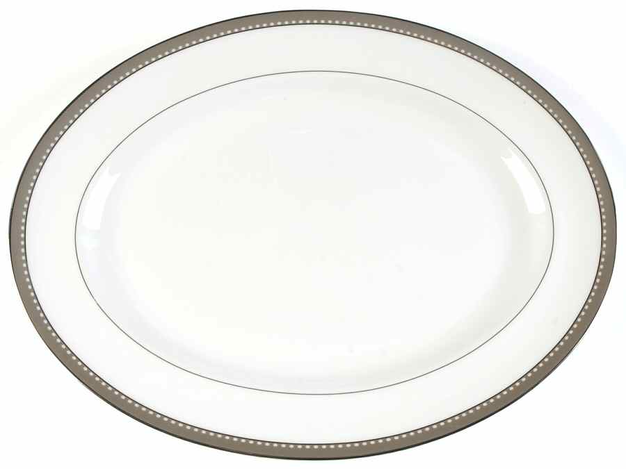Elissa 15" Oval Serving Platter by Thomas O'Brien-1