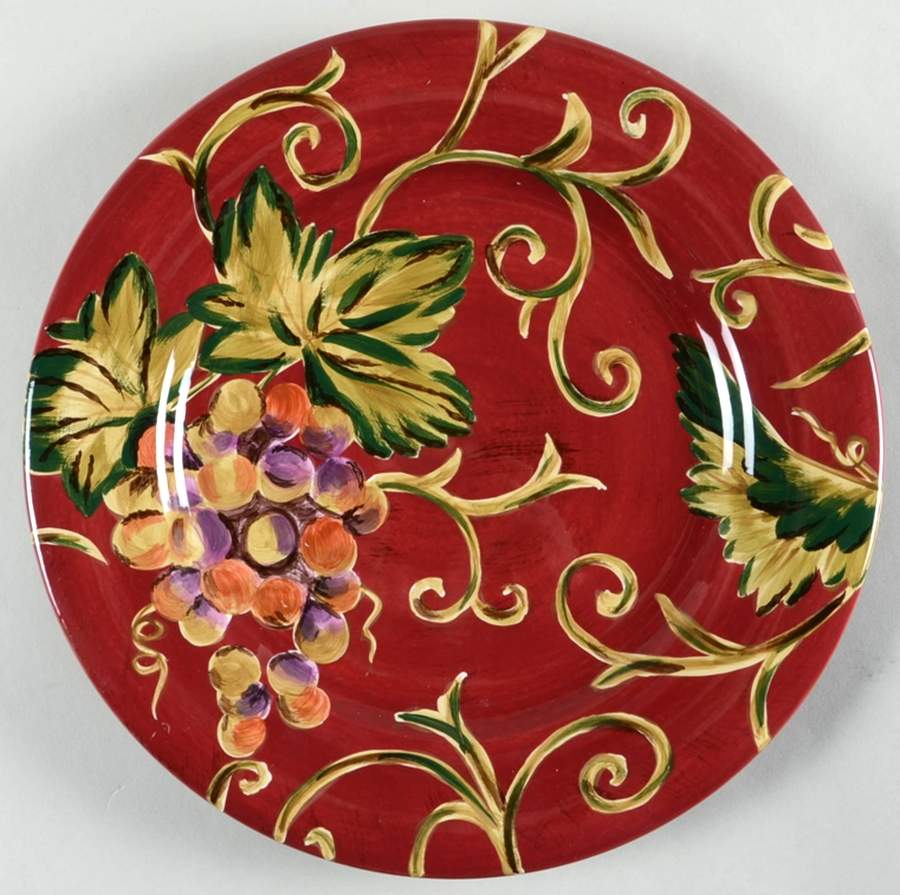Avellino Cabernet Dinner Plate by Tabletops Unlimited-1