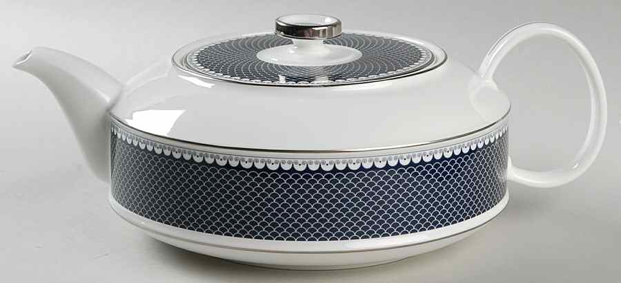 Marielle Indigo Tea/Coffee Pot & Lid by Thomas O'Brien-1