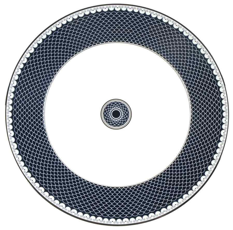 Marielle Indigo Salad Plate by Thomas O'Brien-1