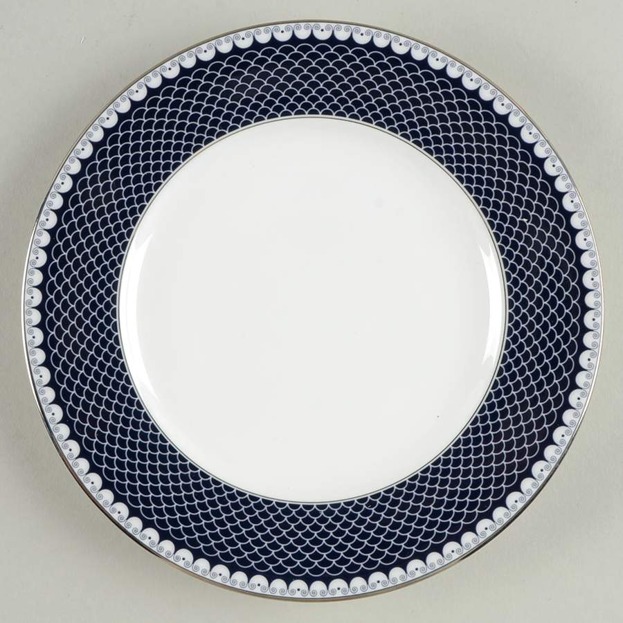 Marielle Indigo Dessert/Pie Plate by Thomas O'Brien-1