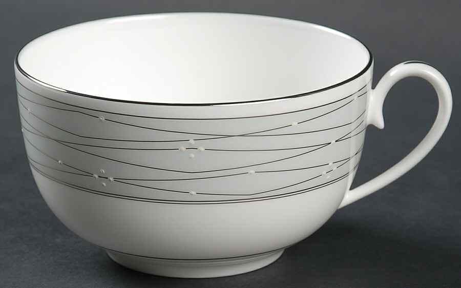 Tilden Lace Dove Flat Cup by Thomas O'Brien-1