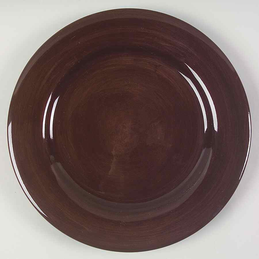 Avellino Chocolate Dinner Plate by Tabletops Unlimited-1