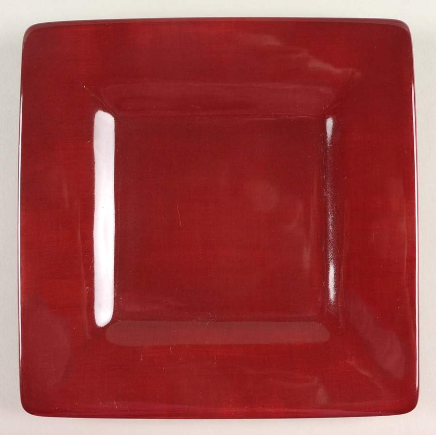 Avellino Merlot Square Salad Plate by Tabletops Unlimited-1