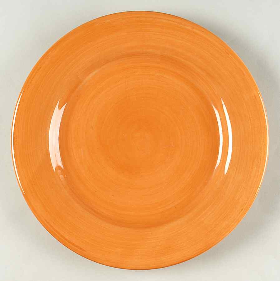 Avellino Pumpkin Dinner Plate by Tabletops Unlimited-1